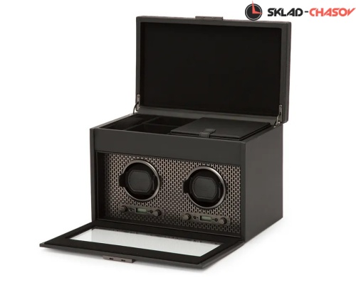 Шкатулка для автоподзавода 2-х часов Wolf 469303 фото фото 4