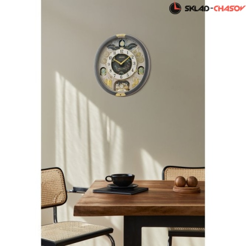 Часы настенные Seiko QXM385N фото фото 4