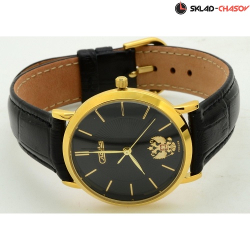 Кварцевые Слава "Премьер" логотип Герб РФ 1129378/300-2035 фото фото 7