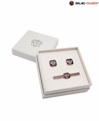 Запонки и Зажим для галстука "Президент" 54594-545094кк фото фото 2