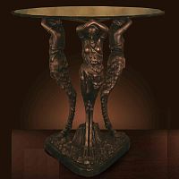 Стол бронзовый Parsa T3170 фото