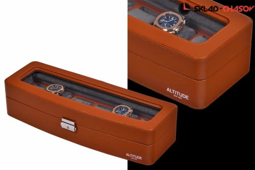 Шкатулка для хранения 6-ти часов 6W-HX-BR фото фото 3
