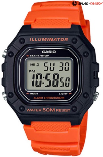 Casio W-218H-4B2 фото