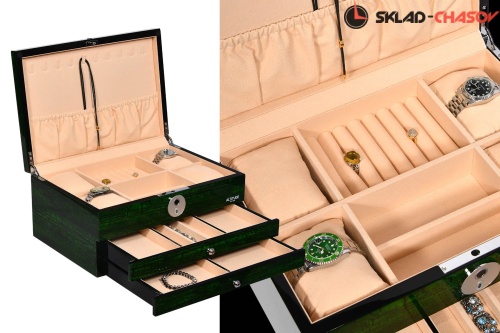 Шкатулка для хранения украшений и часов 501-2RGC-FP фото фото 7