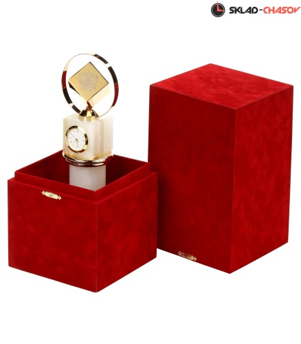 Настольные часы - колонна "Символ власти" (Оникс) фото фото 3