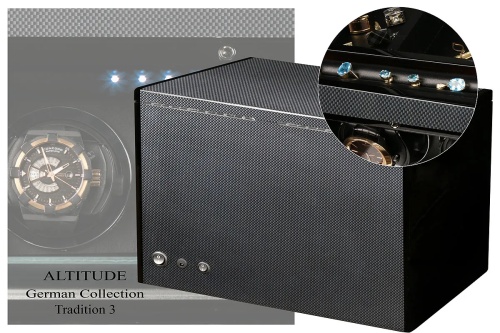 Шкатулка для автоподзавода 3-х часов TRADITION T3TB фото фото 6