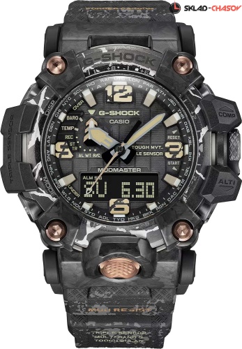 Японские наручные часы Casio G-SHOCK GWG-2000CR-1A с хронографом фото фото 6