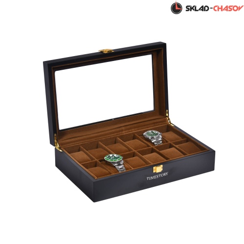 Шкатулка для хранения часов HISTORY 012BR фото фото 2