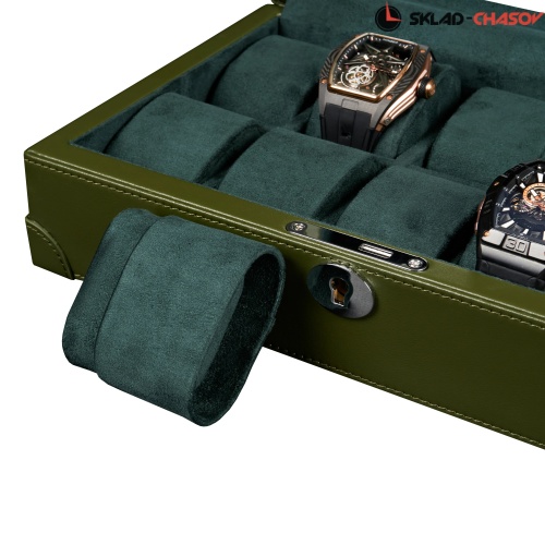 Шкатулка для хранения 10-ти часов 10GG-W фото фото 2