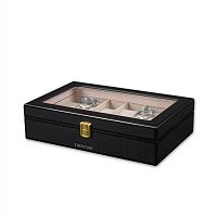 Шкатулка для хранения 12-ти часов CARBON 012W фото