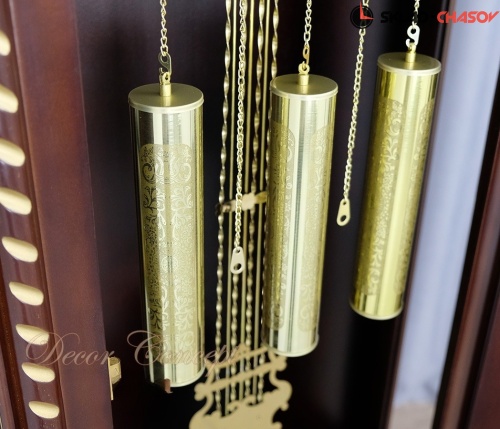 Напольные часы Columbus CR9089-PG-CH «Вишневая элегия» gold фото фото 3