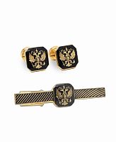 Запонки и Зажим для галстука "Президент" 54564-545064кк фото