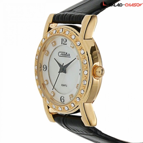 Кварцевые Слава "Инстинкт" логотип 6173198/2035 фото фото 3