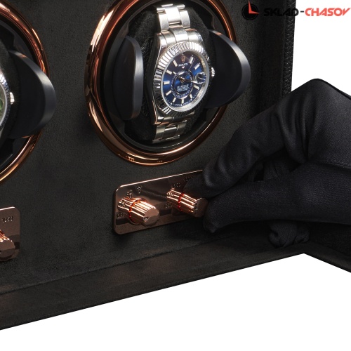 Шкатулка для автоподзавода 2-х часов Badge 02MBG фото фото 5