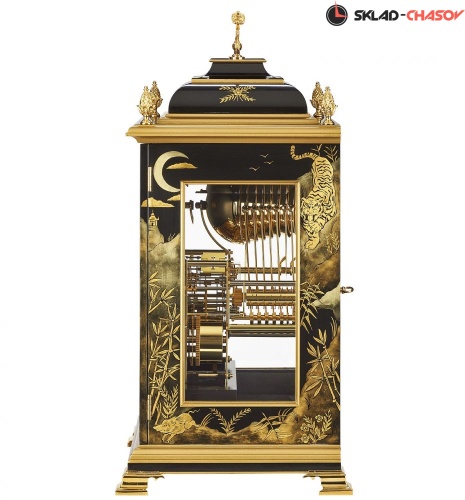 Часы настольные COMITTI The Queen Anne in Chinoiserie C4620TCH-B фото фото 7