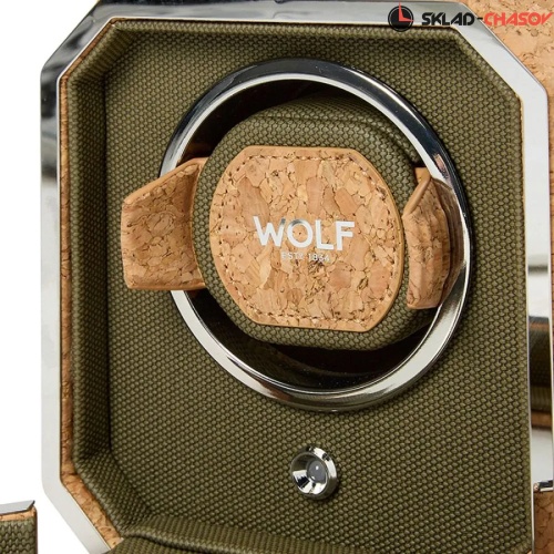Шкатулка для автоподзавода 1-х часов WOLF 668161 фото фото 2