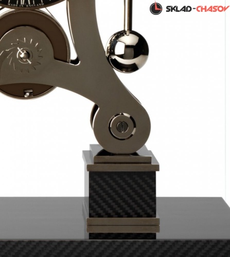 Часы настольные COMITTI NAVIGATOR BLACK CHROME PLATED S5666B фото фото 7