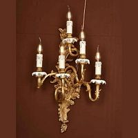 Бронзовое бра Pars Luster WS6266/5 R фото