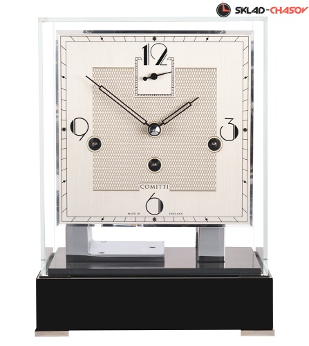 Часы настольные COMITTI The Stratford Black Lacquer C4727TCH-CH фото
