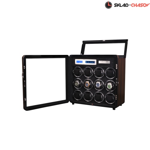 Шкатулка для автоподзавода 12-ти часов и хранения с отпечатком ELLIPSE 012DS фото фото 2