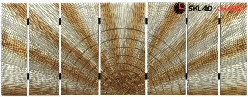 Дизайнерское панно "Сияние" фото фото 4