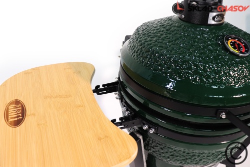 Гриль керамический SG PRO, 39,8 см / 16 дюймов (зеленый) фото фото 5