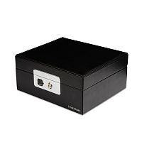 Шкатулка с отпечатком пальца Leather ID фото