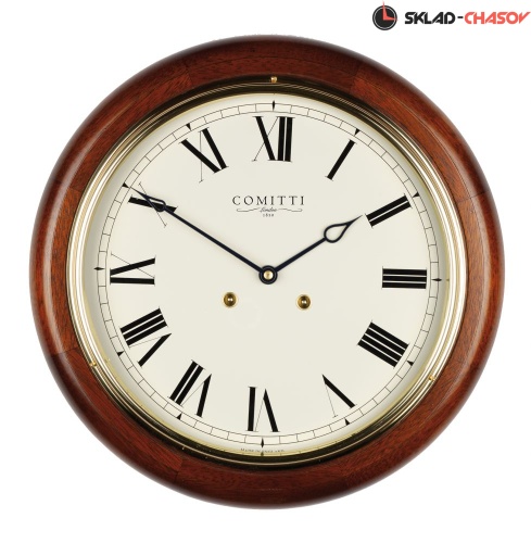 Часы настенные COMITTI The Plymouth Mahogany Bell Strike C3042S фото
