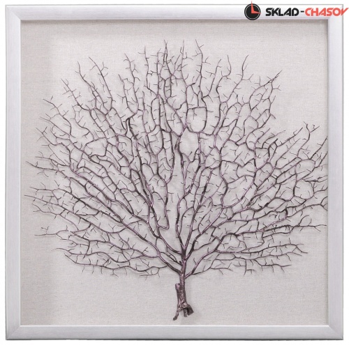 Панно "Кораллы 5" тёмная бронза фото фото 2