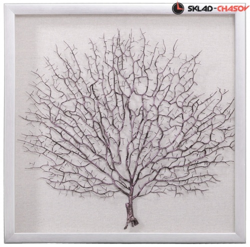 Панно "Кораллы 5" тёмная бронза фото фото 2