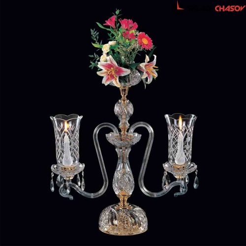 Хрустальный подсвечник Elite Bohemia S 665/2/194 фото