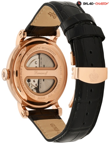 Часы наручные механические с автоподзаводом "Romanoff" 8215/3052931BL фото фото 3