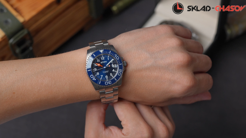 Часы "ШТУРМ" 75967453кк на браслете механические фото фото 7