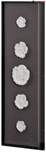 Панно из керамики "Цветы счастья 1" фото фото 2