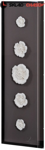 Панно из керамики "Цветы счастья 1" фото фото 2