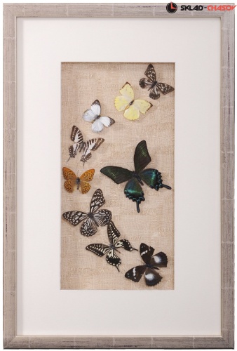 Настенное панно "Бабочки 1" фото