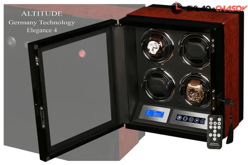 Шкатулка для автоподзавода 4-х часов Е1707HL-B фото фото 2