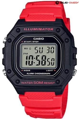 Casio W-218H-4B фото