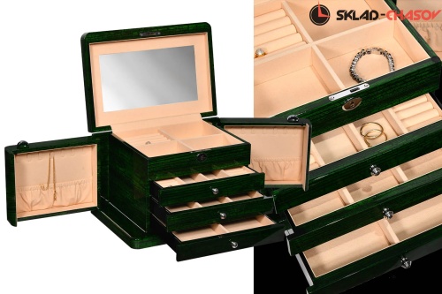 Шкатулка для хранения украшений 504-RGC фото фото 5