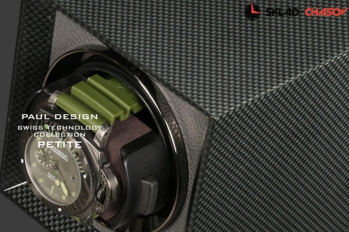 Шкатулка для подзавода 1-х часов Petite1-CF-K фото фото 2