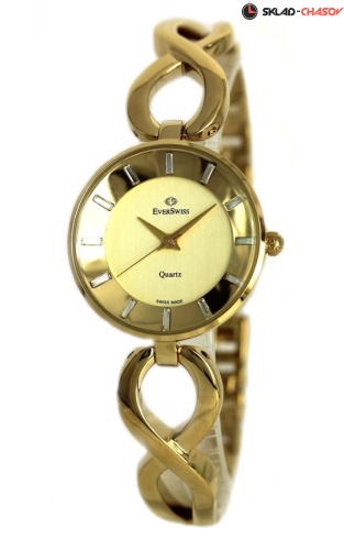 Кварцевые наручные часы EverSwiss 2775-LGCC фото