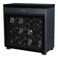 Шкатулка для автоподзавода 12-ти часов и хранения TOWER 012CF фото