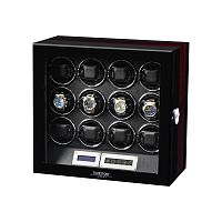 Шкатулка для автоподзавода 12-ти часов с отпечатком BRIDGE 012MI фото