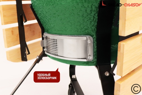 Керамический гриль SG18 PRO 45 см / 18 дюймов (зеленый) фото фото 7