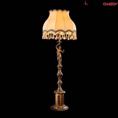 Бронзовый торшер Lampa A321/1 фото