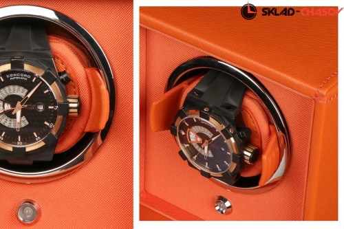 Шкатулка для автоподзавода 1-х часов Wolf 461139 фото фото 3