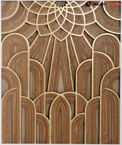 Панно коричневое "Старая Москва" фото фото 3