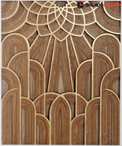 Панно коричневое "Старая Москва" фото фото 3