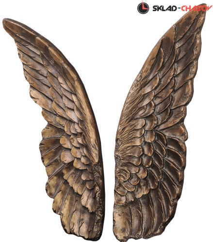 Панно рельефное "Крылышки бронзовые" фото фото 2