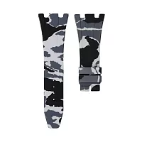 Ремешок Для Часов Snow Camo Ap Royal Oak Offshore 42mm Strap фото